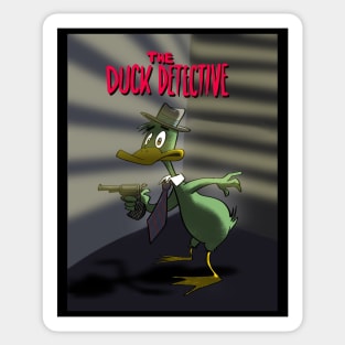 The Duck Detective Noir Sticker